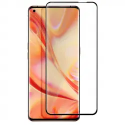Avizar Protector Cristal Templado Negro para Oppo Find X2 Pro