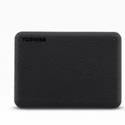 Disco duro externo 2 TB - Toshiba Canvio Advance, USB 3.2, Negro