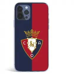 Funda para del Osasuna Escudo Fondo Bicolor Licencia Oficial CA Osasuna iPhone 12