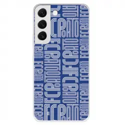 Funda para Samsung Galaxy S22 Plus del Fútbol Club Oporto Nombre Fondo Azul - Licencia Oficial Fútbol Club Oporto