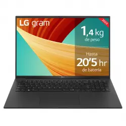 LG - Portátil LG gram 17Z90R, i7, 32GB, 512GB SSD, GeForce RTX3050 4GB, 17', W11 (Reacondicionado grado A).