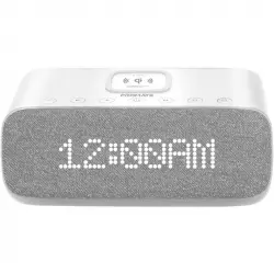 Promate Evoke Radio Reloj Despertador Bluetooth con Cargador Inalámbrico Qi 10W
