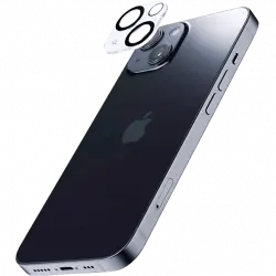 Protector pantalla - CellularLine CAMERALENSIPH14, Para Apple iPhone 14 o Plus, Transparente