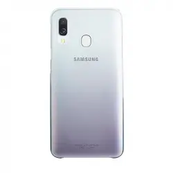Samsung Gradation Funda Blanca/Negra para Galaxy A40