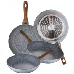 San Ignacio Daimiel Set 4 Sartenes de Aluminio 20/24/26/28cm