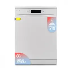 Universalblue Lavavajillas Inverter Acero Inoxdiable 60 Cm | Motor Dc |5 Programas | Panel Digital