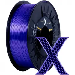 X Filament Filamento PLA Efecto SEDA Impresora 3D 1,75mm 1Kg Violet