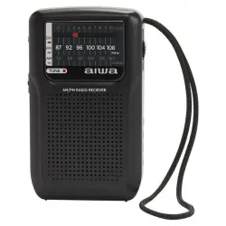Aiwa RS-33 Radio Portátil Analógica Negra