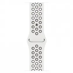 Apple Correa Deportiva Nike Blanco Polar/Negra 41mm para Apple Watch