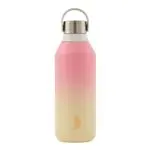 Botella termo Chilly's S2 Ombré Daybreak rosa/amarillo 500ml