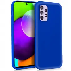 Cool Funda Silicona Azul para Samsung A525 Galaxy A52 / A52 5G / A52s 5G