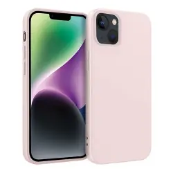 Funda de silicona Icoveri Rosa para iPhone 14