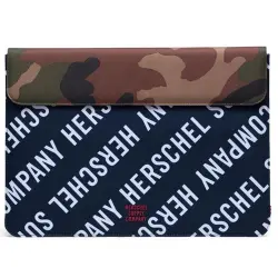 Funda Herschel Spokane Camuflaje Verde para MacBook 15'' Cierre magnético