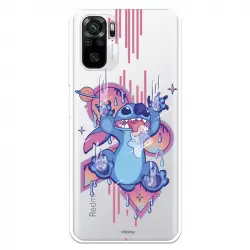 Funda Oficial de Disney Lilo & Stitch Graffiti para Xiaomi Redmi Note 10