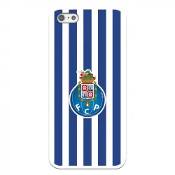 Funda Para Iphone 5 Del Fútbol Club Oporto Escudo Rayas - Licencia Oficial Fútbol Club Oporto