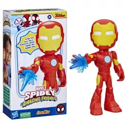Hasbro Original Marvel Spidey and His Amazing Friends Figura Gigante de Iron Man