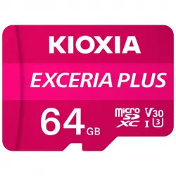Kioxia Exceria Plus MicroSDXC 64GB UHS-I U3 V30 A1 Clase 10