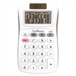 Lexibook Calculadora 8 Números Blanca