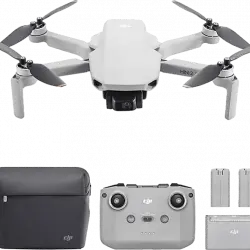 Mini Drone - DJI 2 SE Fly More Combo, Cámara integrada, Vídeo 2.7K, Hasta 10 km, Autonomía 31 min, Blanco
