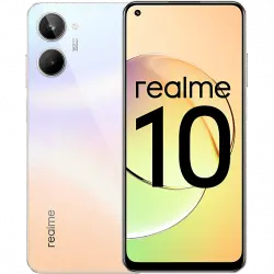 Móvil - realme 10, Blanco multicolor, 256 GB, 8 GB RAM, 6.4 " Full HD+, MediaTek Helio G99 Octa Core, 5000 mAh, Android 12 Snow Cone