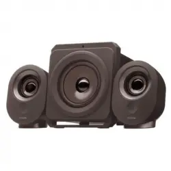 Nilox Altavoces 2.1 USB/Bluetooth 35W con Subwoofer Negro para PC