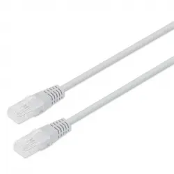 PcCom Essential Cable de Red RJ45 Cat6 UTP CU AWG 24 1m Gris