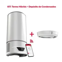 Termo Eléctrico, Ariston, Lydos Hybrid Wifi 100 Litros + Depóstio De Condensados, Vertical, Clase Energetica A