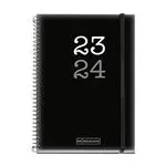 Agenda escolar 2023/2024 Miquelrius Activa semana vista College Negro