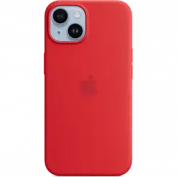 APPLE Funda de silicona con MagSafe para el iPhone 14, (PRODUCT)RED