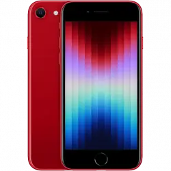 APPLE iPhone SE (3ª gen.), (PRODUCT)RED, 256 GB, 5G, 4.7" Retina HD, Chip A15 Bionic, iOS