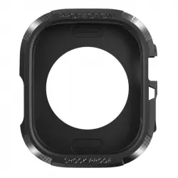 Avizar Funda Fibra de Carbono Negro para Apple Watch 45mm Series 7/8/ 44mm Series 2/4/5/6/ 42mm Series 1/2/3