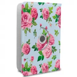 Cool Ebook Funda Giratoria Rosas para Tablet 9.7/10.3"