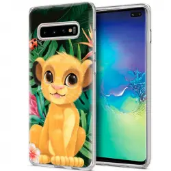 Cool Funda Licencia Disney Simba para Samsung Galaxy S10 Plus