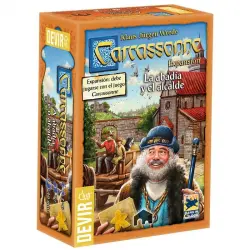 Devir Carcassonne: La Abadía y El Alcalde Expansión de Juego de Mesa