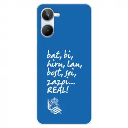 Funda Para Realme 10 Del Real Sociedad De Fútbol Real Grito Afición - Licencia Oficial Real Sociedad De Fútbol