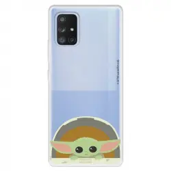 Funda Para Samsung Galaxy A71 5g Oficial De Star Wars Baby Yoda Sonrisas - The Mandalorian