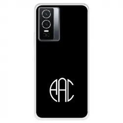 Funda Para Vivo Y76 5g Del Académica De Coimbra Iniciales - Licencia Oficial Académica De Coimbra