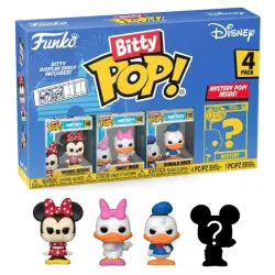 Funko Bitty Pop Disney Pack 4 Minnie Mouse/Pato Daisy/Pato Donald/Figura Misteriosa