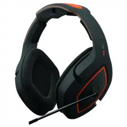 Gioteck TX-50 Auriculares Gaming Multiplataforma Negro/Naranja