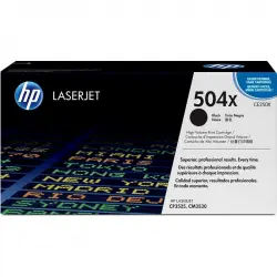 HP 504X Tóner Original Laserjet Alta Capacidad Negro