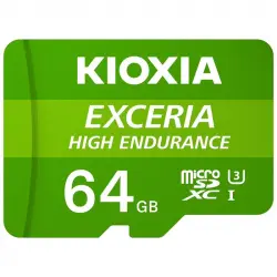 Kioxia Exceria High Endurance MicroSDXC 64GB UHS-I V30 Clase 10