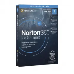 Norton - 360 For Gamers 3 Dispositivos / 1 Año De Suscripción