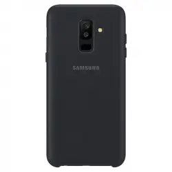 Samsung Dual Layer Cover Negra para Samsung Galaxy A6 Plus