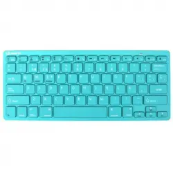 SilverHT Teclado Wireless Colors Edition Turquesa