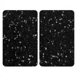 Tapa Cristal Encim.2piez.terrazzo