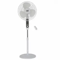 Ventilador De Pie Calma Color Blanco Ø43cm 45w Con Mando