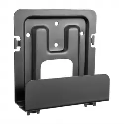 Aisens MPC02-155 Soporte Universal de Pared para Mini PC/Router Negro