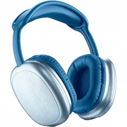 Auriculares inalámbricos - Music Sound Maxi 2, Autonomía 22h, Micrófono integrado, Tiempo carga 1.5h, Azul