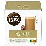 Café en cápsulas - Nescafé Dolce Gusto, Arábica y Robusto, 16