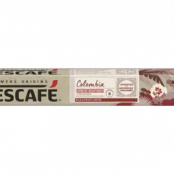 Cápsulas monodosis - Nescafé Espresso descafeinado, Colombia, Descafeinado, 10 cápsulas